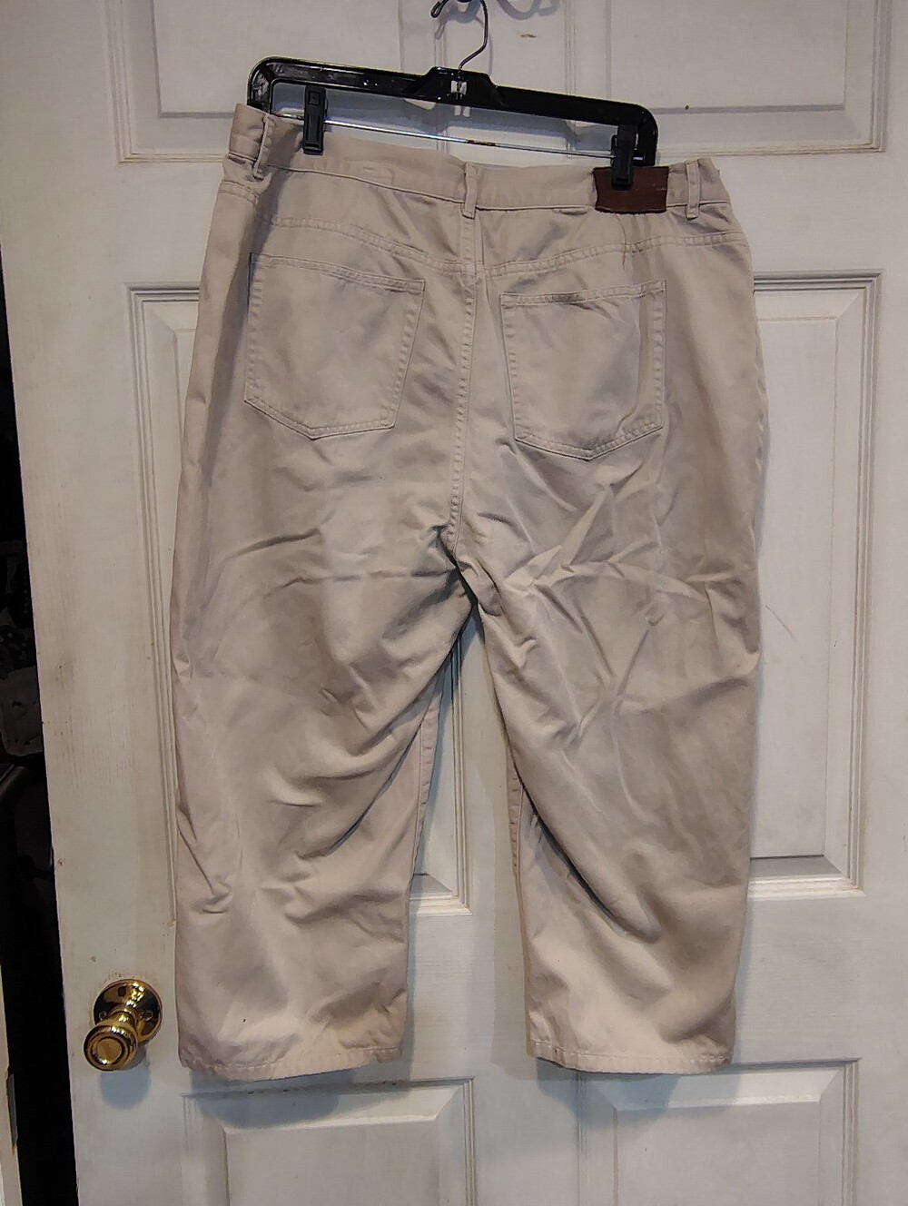 Vintage Ralph Lauren Women's Size 16W Beige Capris - Picture 2 of 7